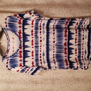 The Perfect Tee, XL, Red,Wite & Blue